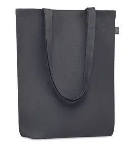 Sac shopping en chanvre personnalisable - Tote Naima | Black