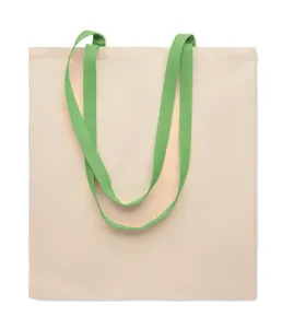 Sac shopping en coton 140 gr/m² personnalisable Zevra | Lime