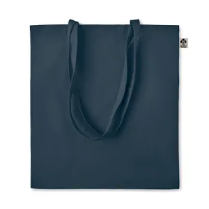 Sac shopping en coton organique personnalisable - Zimde Colour | Bleu Marine