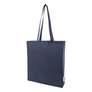 Sac shopping en coton recyclé - Guspex Hue | Bleu Foncé