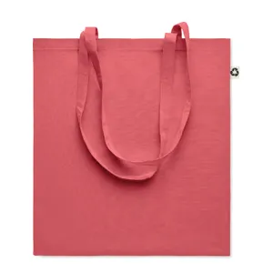 Sac shopping en coton recyclé personnalisé - Zoco Colour | Red