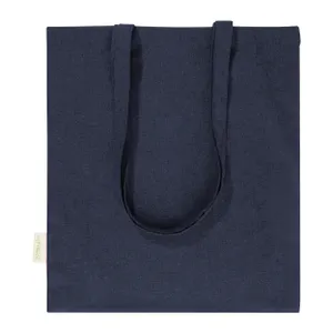 Sac shopping en coton recyclé - Totepex Hue | Bleu Foncé