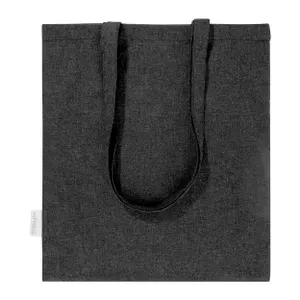 Sac shopping en coton recyclé - Totepex Hue | Noir