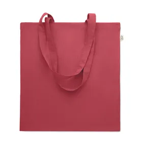 Sac shopping en coton recyclé - Viveka Colour | Rouge