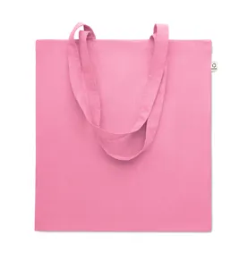 Sac shopping en coton recyclé - Viveka Colour | Rose Bébé
