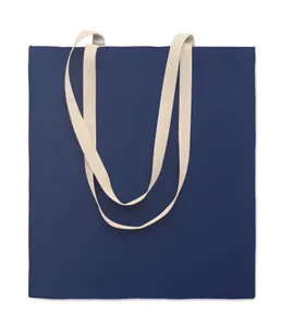 Sac shopping en coton - Zevra Colour | Bleu