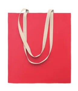 Sac shopping en coton - Zevra Colour | Rouge