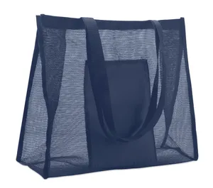 Sac shopping en maille RPET - Limp | Bleu