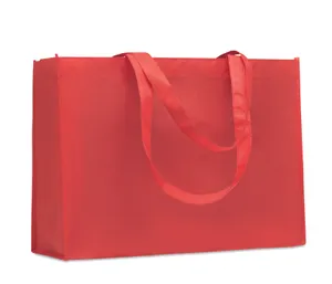 Sac shopping en RPET non tissé - Kaimono | Rouge
