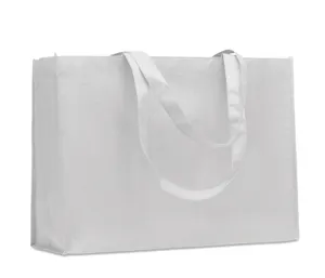 Sac shopping en RPET non tissé - Kaimono | Blanc