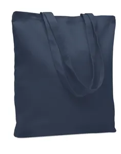 Sac shopping en toile personnalisé 270 gr/m² - Rassa Coloured | Bleu Marine