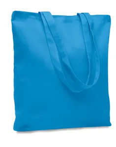 Sac shopping en toile personnalisé 270 gr/m² - Rassa Coloured | Turquoise