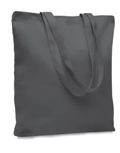 Sac shopping en toile personnalisé 270 gr/m² - Rassa Coloured | Dark Grey