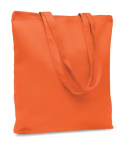 Sac shopping en toile personnalisé 270 gr/m² - Rassa Coloured | Orange