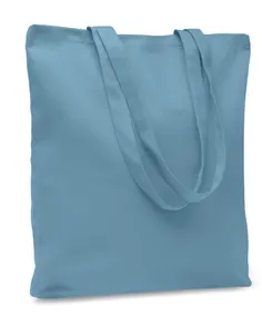Sac shopping en toile personnalisé 270 gr/m² - Rassa Coloured | Petrole