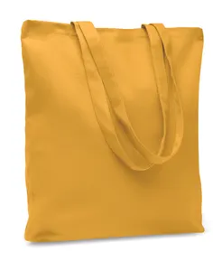 Sac shopping en toile personnalisé 270 gr/m² - Rassa Coloured | Ochre