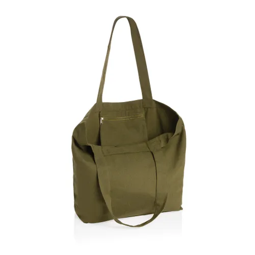 Sac shopping personnalisable en toile 240g/m² recyclée non teinté Aware™ - XD Collection