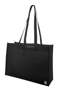 Sac shopping personnalisé en RPET - Guzzin | Noir