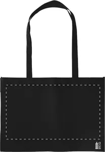 Sac shopping personnalisé en RPET - Guzzin | Noir