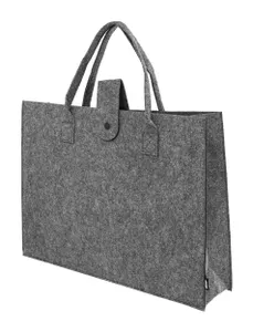 Sac shopping personnalisé en RPET - Refelt Shop Lux | Gris