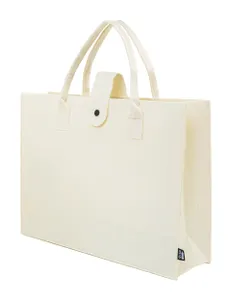Sac shopping personnalisé en RPET - Refelt Shop Lux | Naturelle