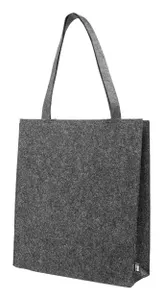 Sac shopping personnalisé en RPET - Refelt Shop Plus | Gris