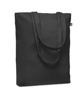 Sac shopping personnalisé en toile 270 gr/m - Coco | Black
