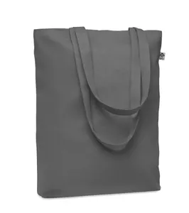 Sac shopping personnalisé en toile 270 gr/m - Coco | Dark Grey