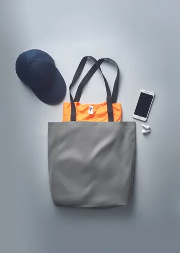 Sac shopping personnalisé réfléchissant - Visi Tote