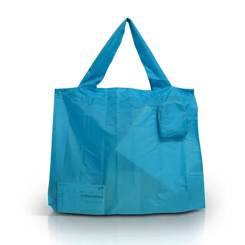 Sac shopping pliable en polyester 190t personnalisé