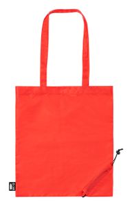 Sac shopping pliable personnalisé en rpet - Berber | Rouge