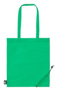 Sac shopping pliable personnalisé en rpet - Berber | Vert