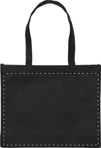 Sac shopping publicitaire - Lamitox | Noir