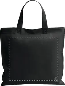 Sac shopping RPET personnalisé - Quzzin | Noir