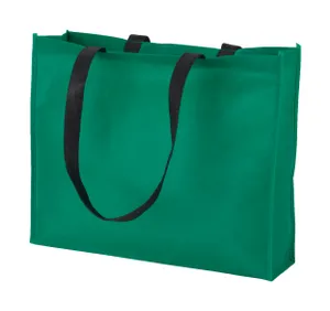 Sac shopping publicitaire - Lamitox | Vert / Noir