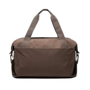 Sac week-end en nylon recyclé RCS KENTO URBAN - XD Xclusive | Marron