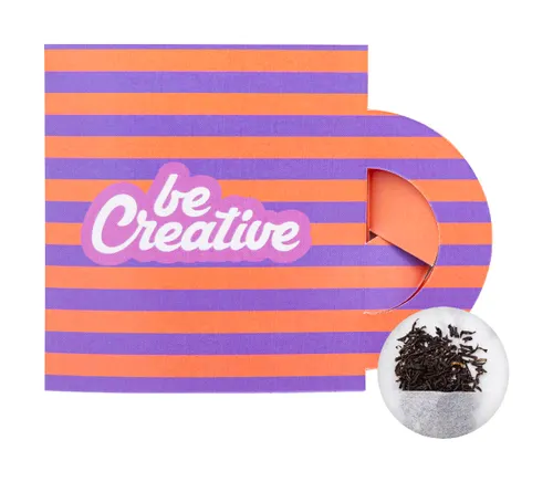 Sachet de thé personnalisé Earl Grey - CreaTea Mug publicitaire