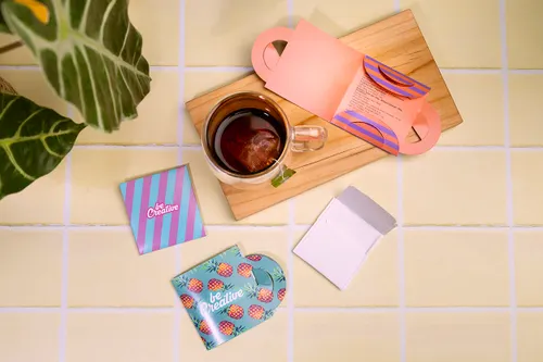 Sachet de thé personnalisé Earl Grey - CreaTea Mug publicitaire
