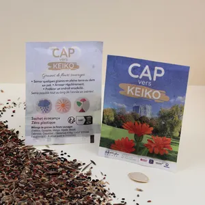 Sachet graines écoconçu 60x80 mm