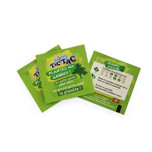 Sachet graines papier végétal 55x55 mm