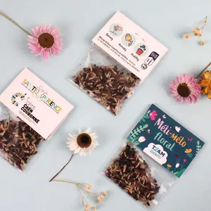 Sachet graines transparent avec cavalier