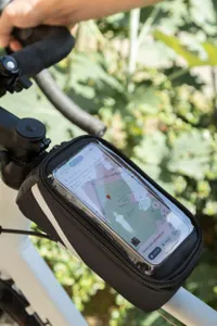 Sacoche de vélo personnalisée pour téléphone portable en RPET - Velofon