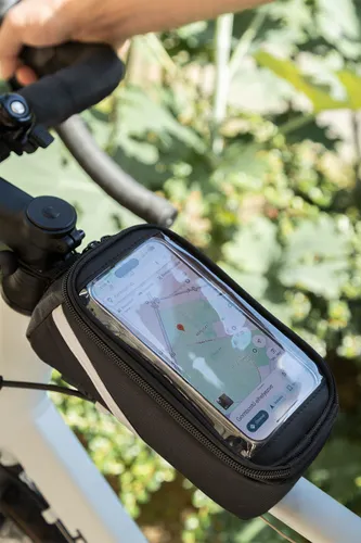 Sacoche de vélo pour téléphone portable en RPET - Velofon