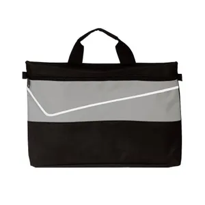 Sacoche porte-documents personnalisée | New_gris 30 / Unique