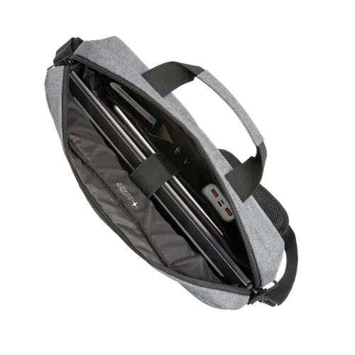 Sacoche publicitaire pour ordinateur 15,6' Swiss Peak AWARE™ - Swiss Peak