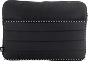 Sacoche RPET publicitaire pour ordinateur portable - Laddex | Noir