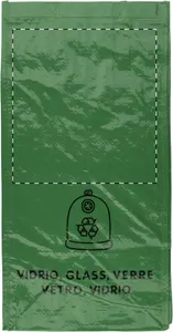 Sacs de recyclage publicitaires pour déchets - Sortex