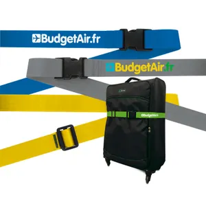 Sangle de valise personnalisée 1750 x 40 mm | Vert 19 / 1750x40 mm