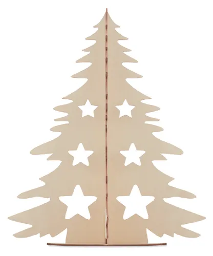 Sapin de Noël en bois personnalisé