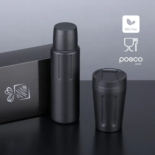 Scandic set : mug pour café et thermos